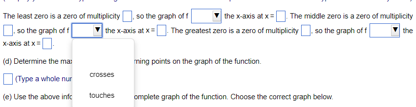 + 6) using parts {a} through (e). E) (a) Determine the end