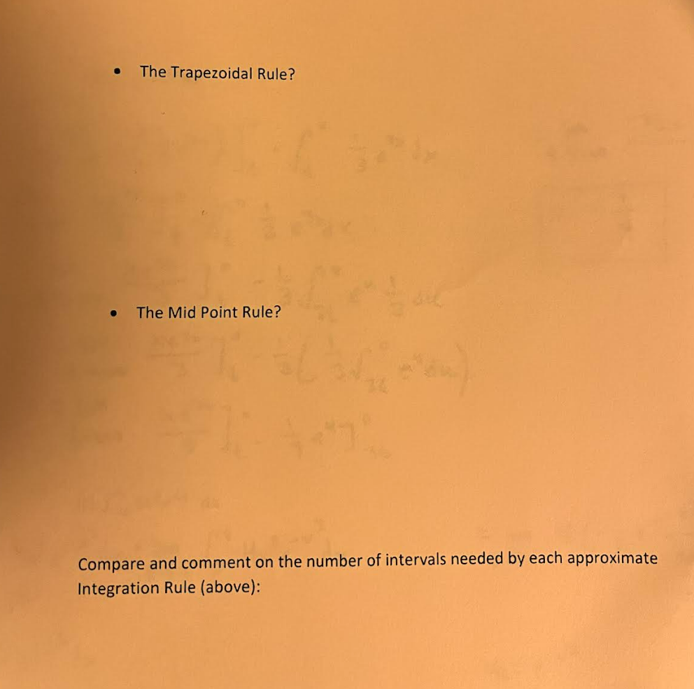 (b) Now compute this Definite Integral exactly (to 6 decimal places):(c) What