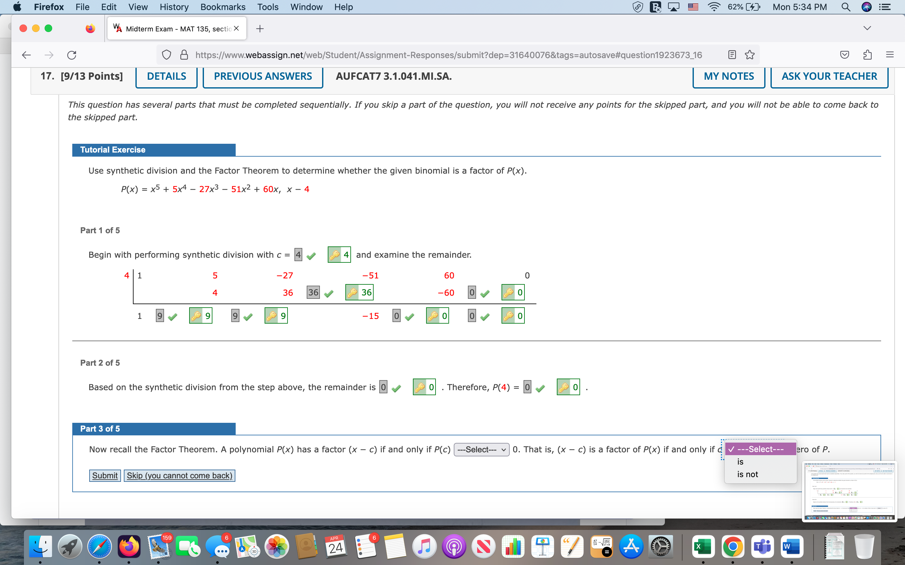 7 C 0 E] https://www'webassign.net/web/Student/AssignmeniResponses/submit?dep=3'l640076&tags=autosave#queson1923673_'l6 E 3:} a E 17. [9/13 Points]