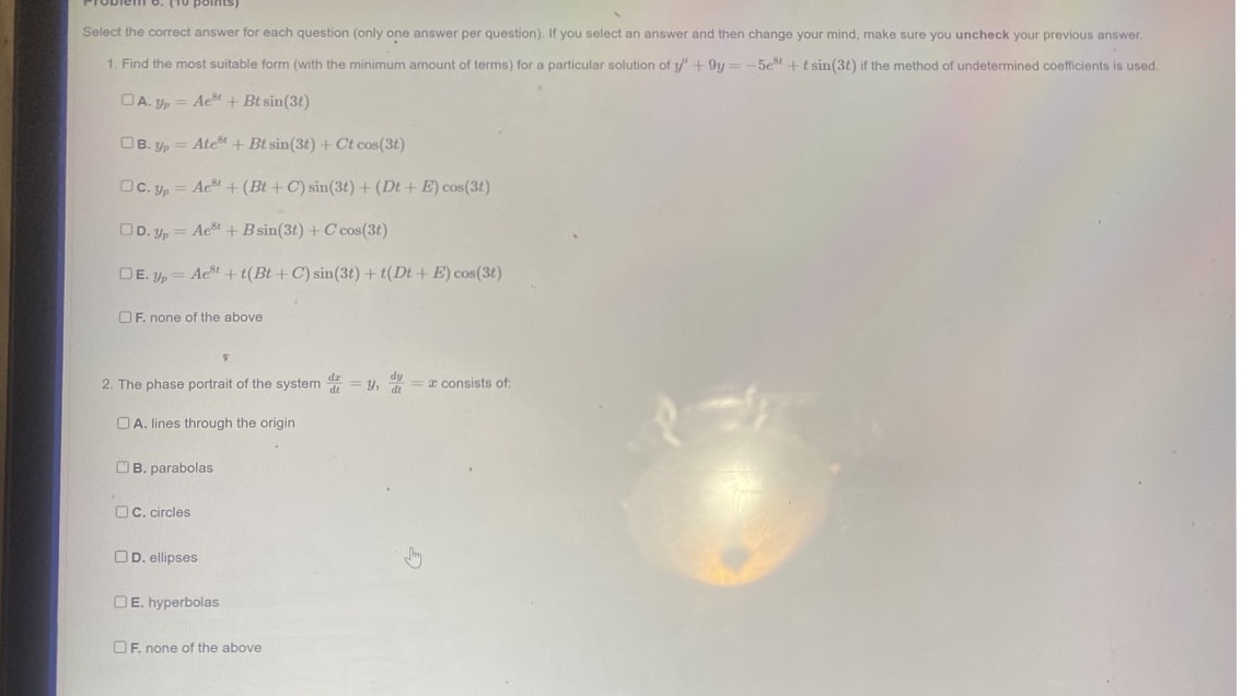  Please need an answer asap Select the correct answer for each