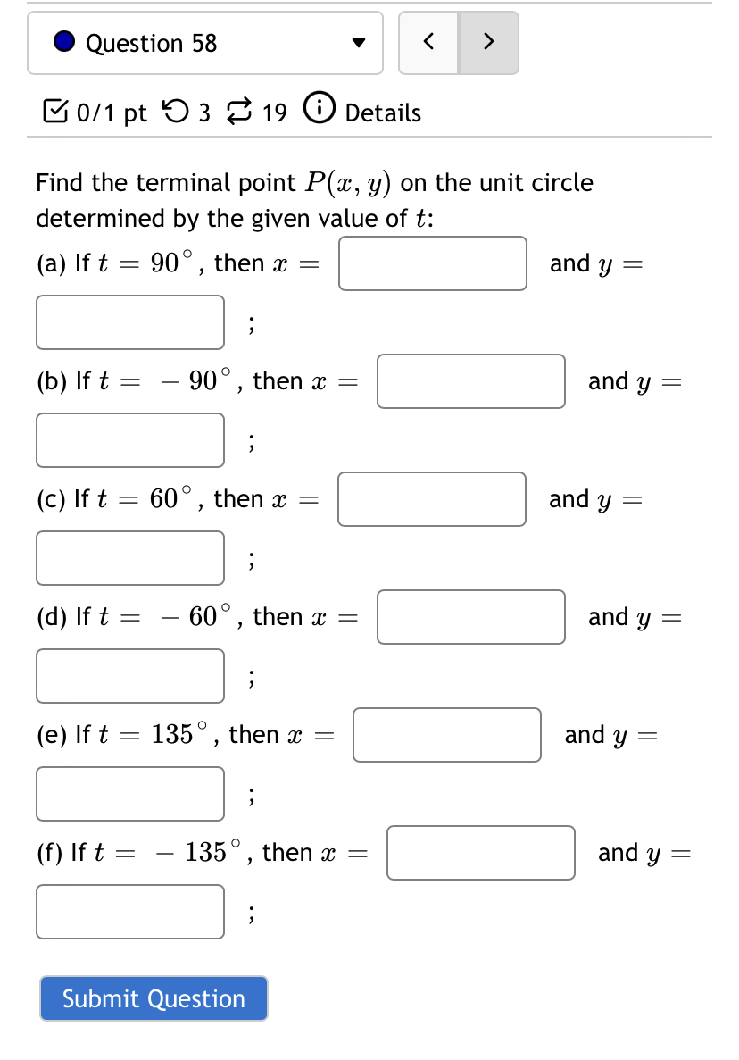 = em = Question for thought: What did you observe with each