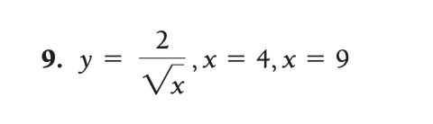 bounded by the graphs of each set of equations.