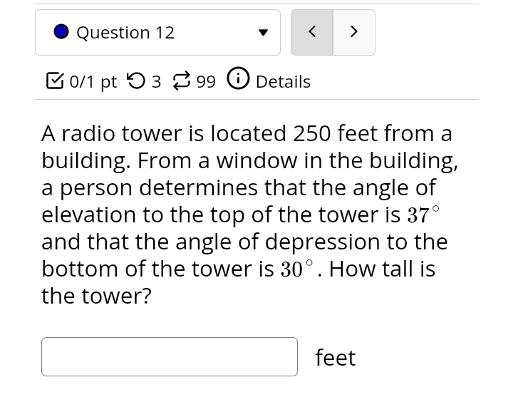 drawn to scale. 99 64 220 X C =. Question 13 0/1