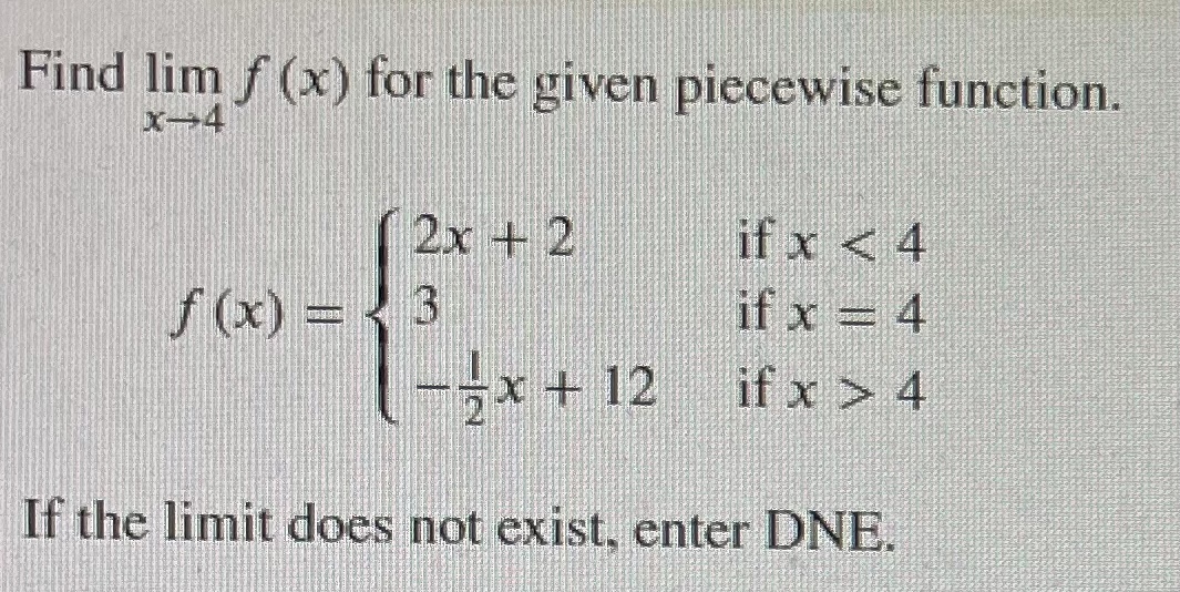2 f (x) = if x = 2 X -+ 12 if