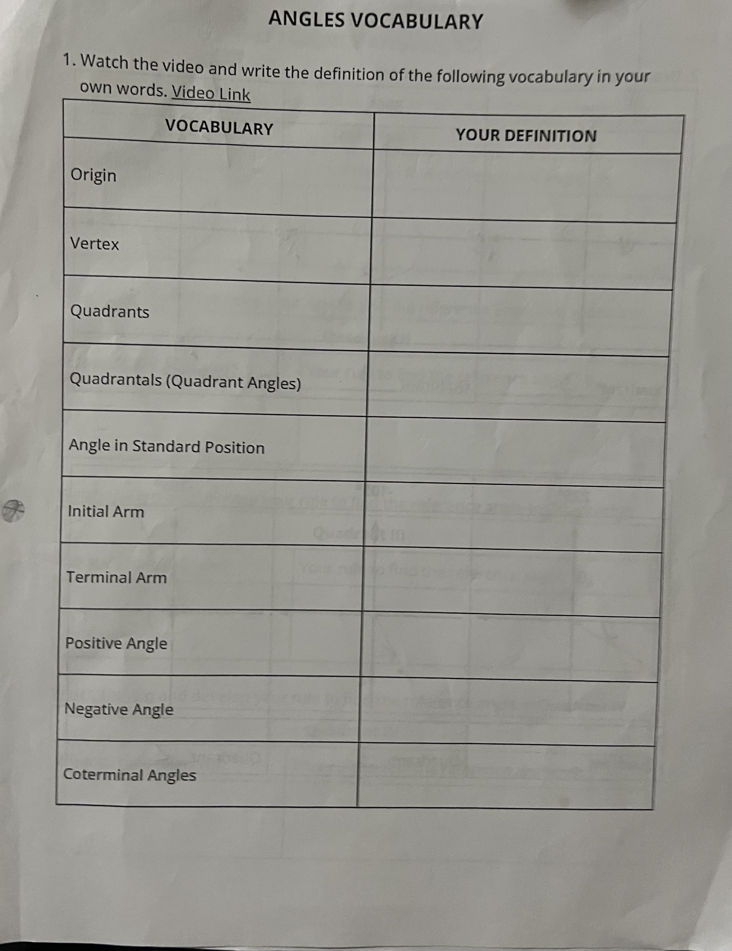 OR Watch the clip and develop your rule to find the reference