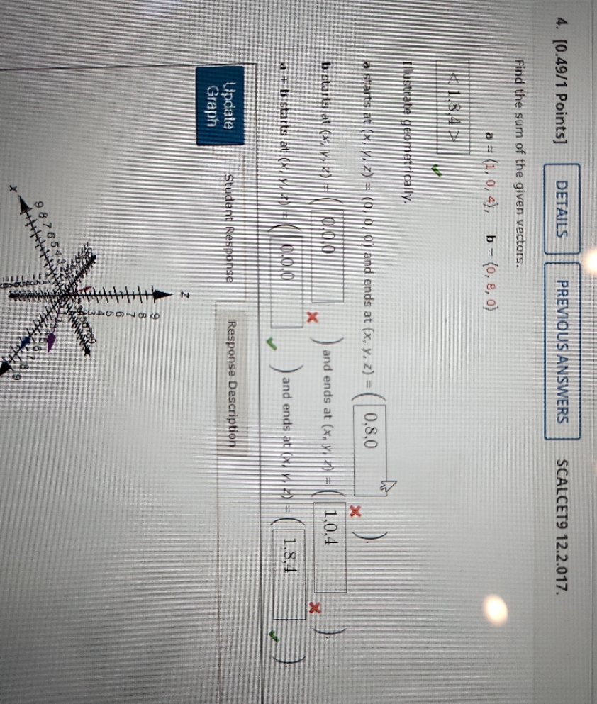 can someone explain what's wrong and what the right answer is