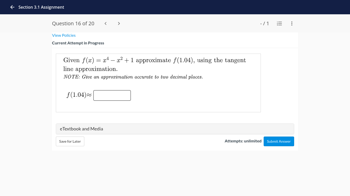 is f(1) = 750 - 41. Find f(5) and f' (5). Using