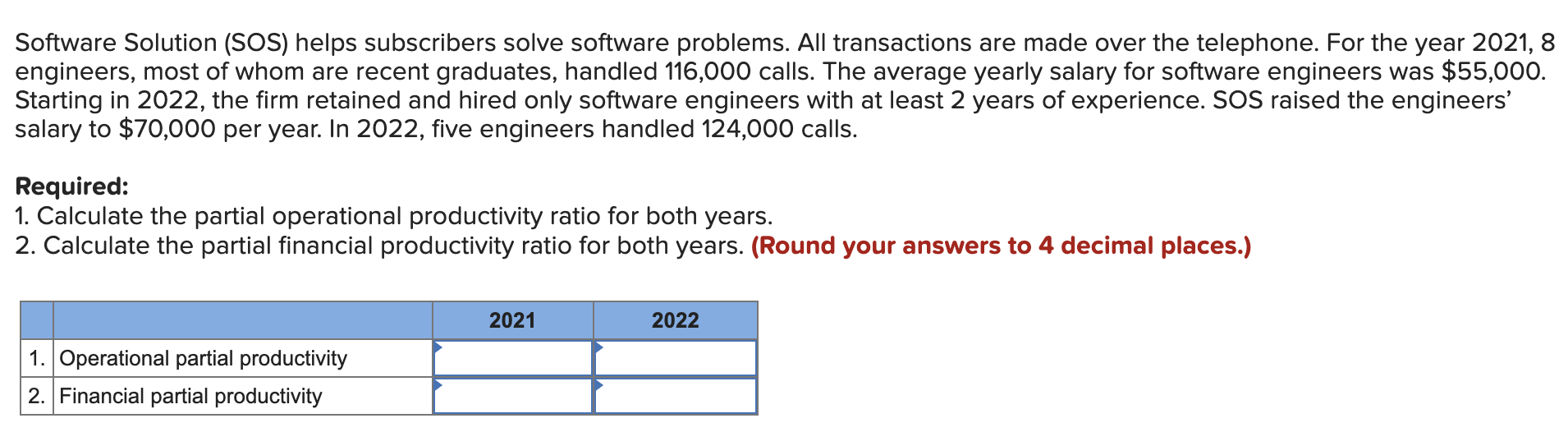 made over the telephone. For the year 2021,8 engineers, most of whom