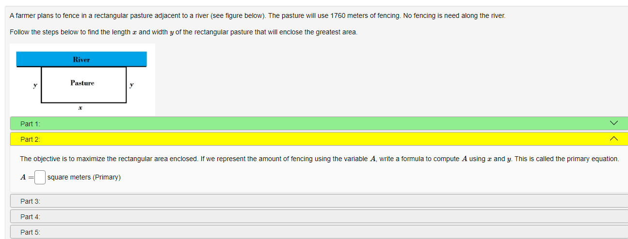 as possible. Enter your two numbers as a comma separated list, e.g.