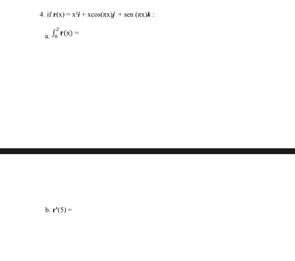  \f1 Find the vector and parametric equation for the line passing