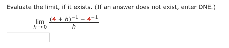 0 1 2 + tEvaluate the limit, if it exists. (If an