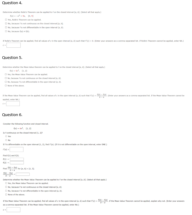 4 (a) Find the critical numbers of f. (Enter your answers as