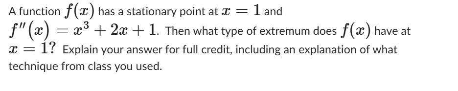 = 1 and f" (3) = 23+ 2a + 1. Then what