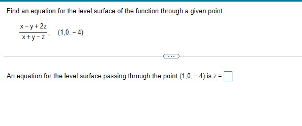 plane is (Type an equation.)Find a parametrization of the line in which