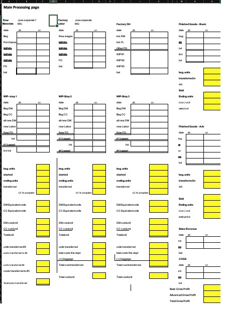 Jacksons Vacuum company makes two types of vacuums: Basic and Advanced.