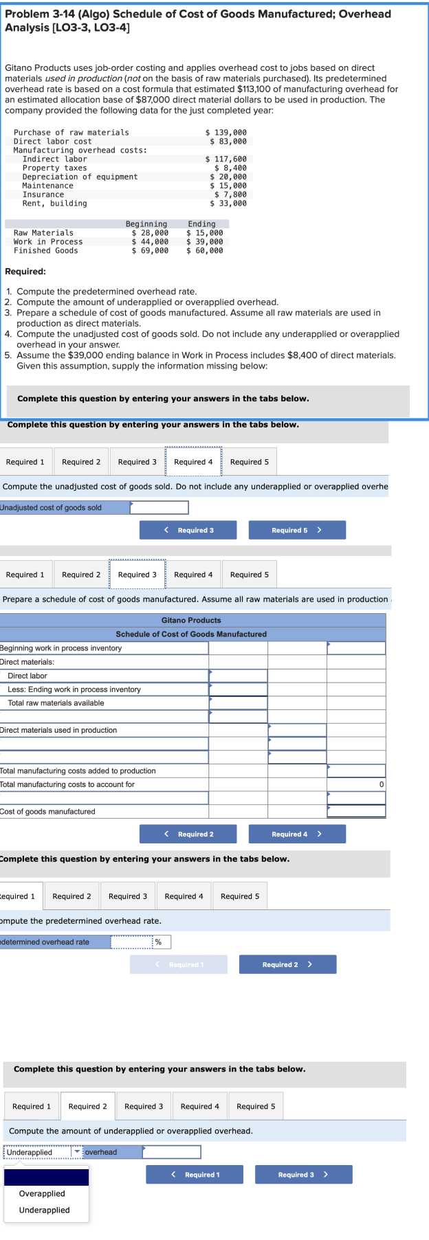 cost to jobs based on direct materials used in production (not on