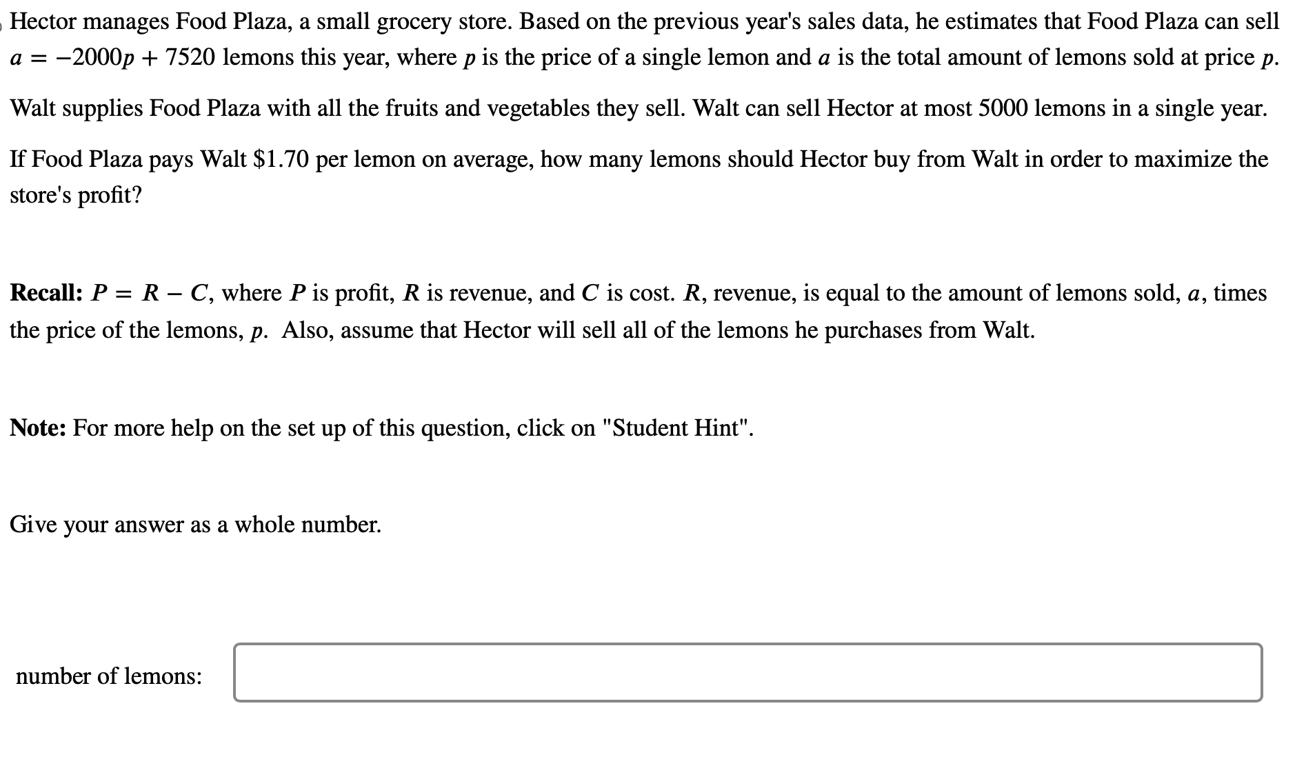 length of the base of the rectangle is x and the height