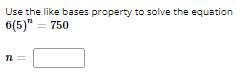 the equation 6(5)" = 750
