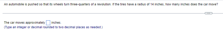 hands of a clock at 5:00? The angle is radians. (Simplify your