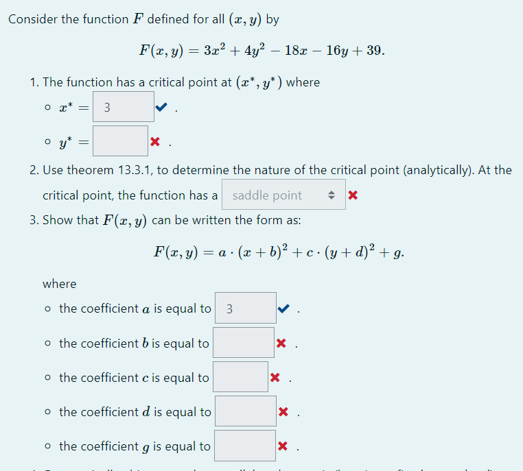  Consider the function F defined for all (x, y) by F(x,