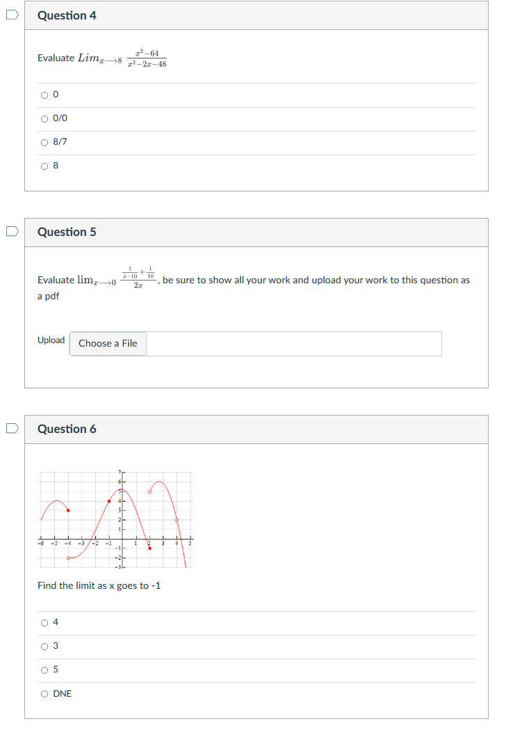  Hello, I got easy 3 math questions.Please provide steps but don't