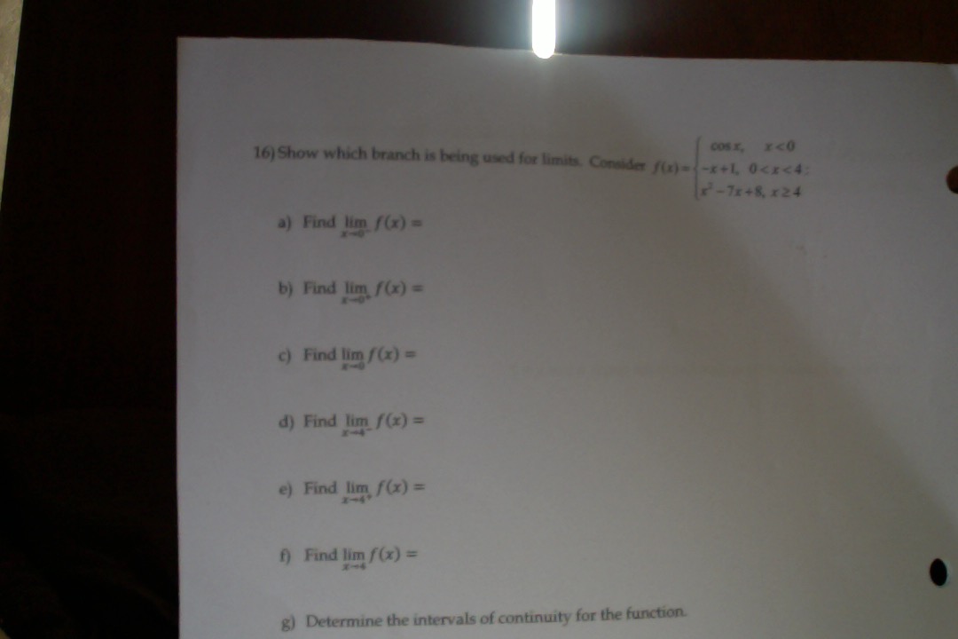 b) Find lim C) Firxj d) Find tvm_ = e) Find urn