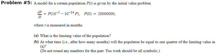 given by the initial value problem \"3 = PUD5 1014131 PKG) =