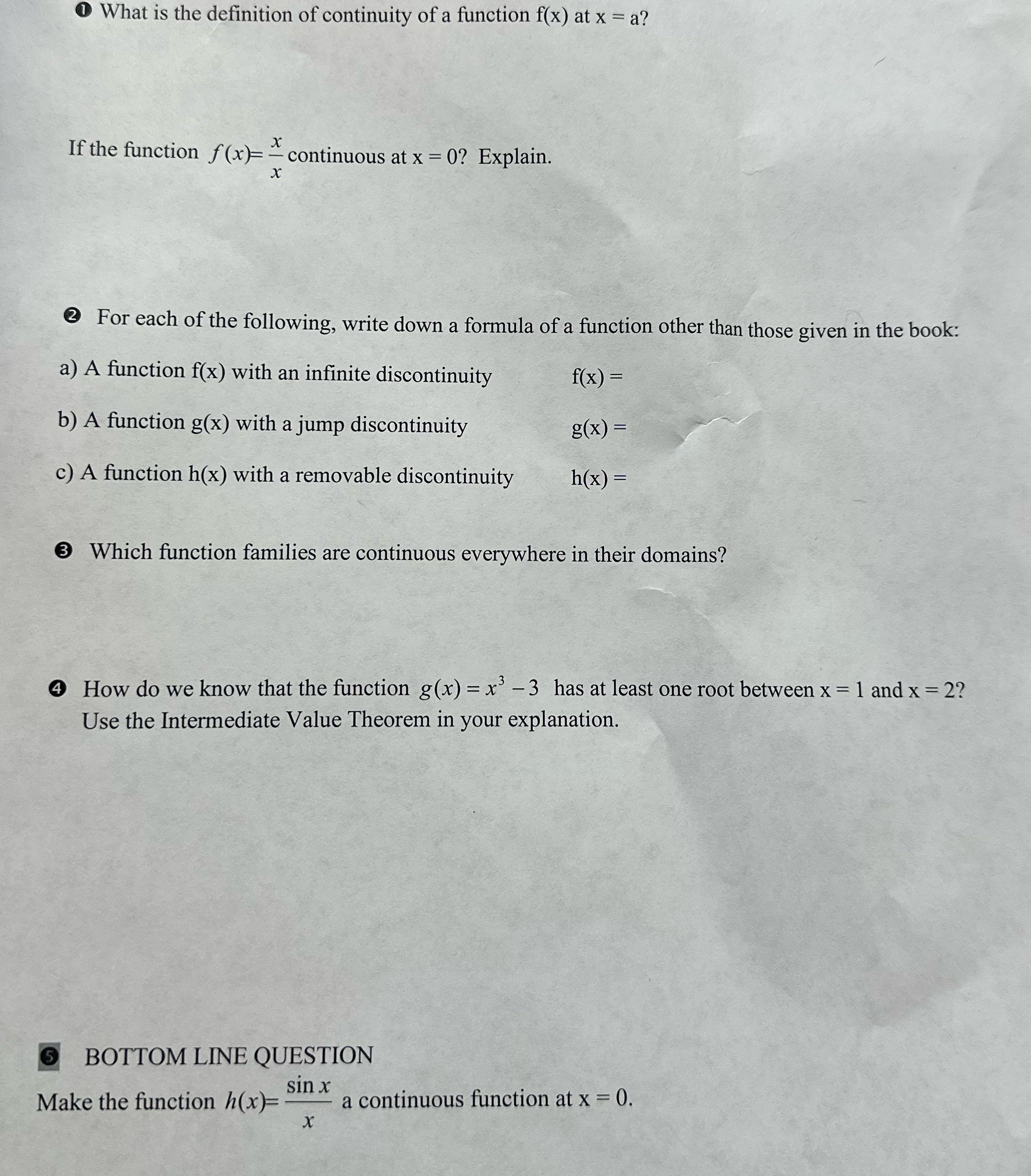 Please help me solve each question!!! What is the definition of