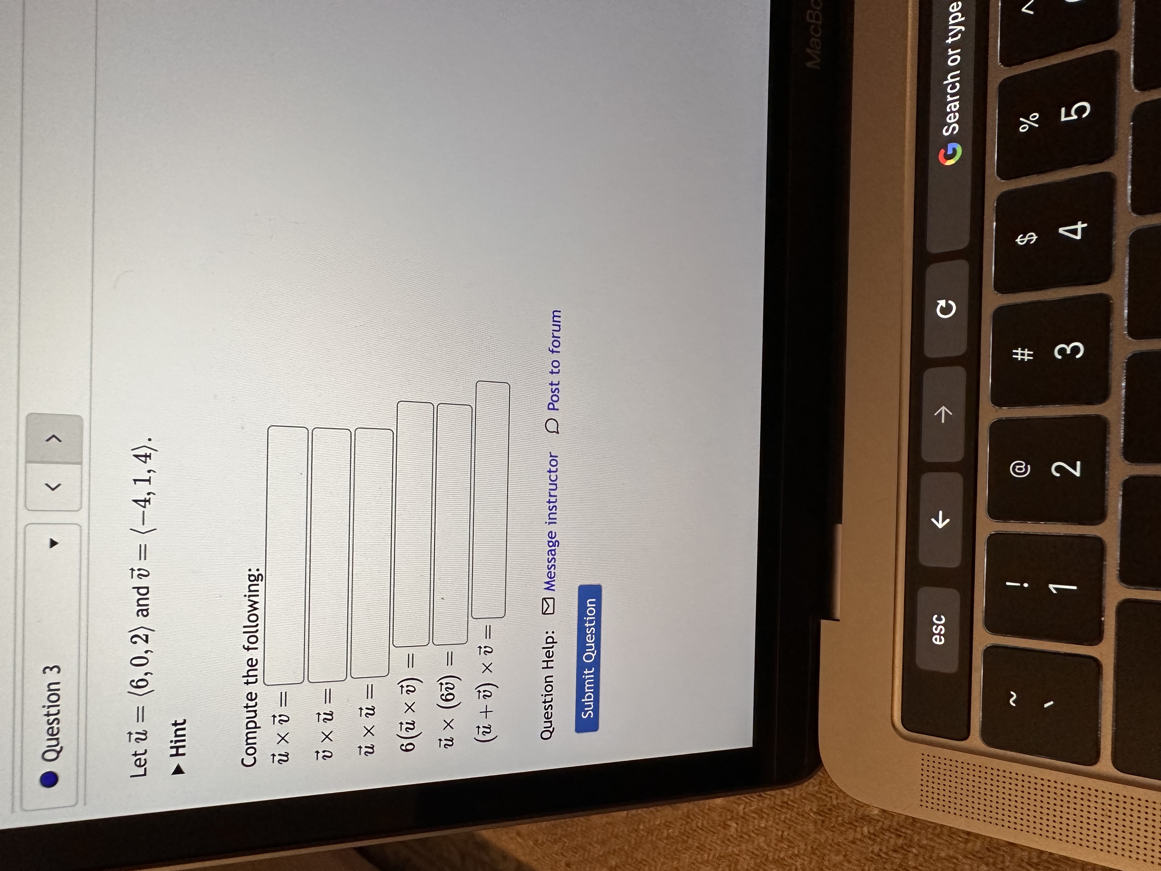 Find a x b. Question Help: Video Message instructor D Post to