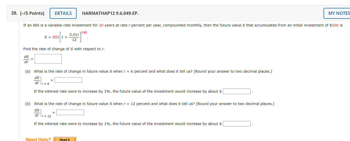of stimulus. Find the rate of change of sensation With respect to