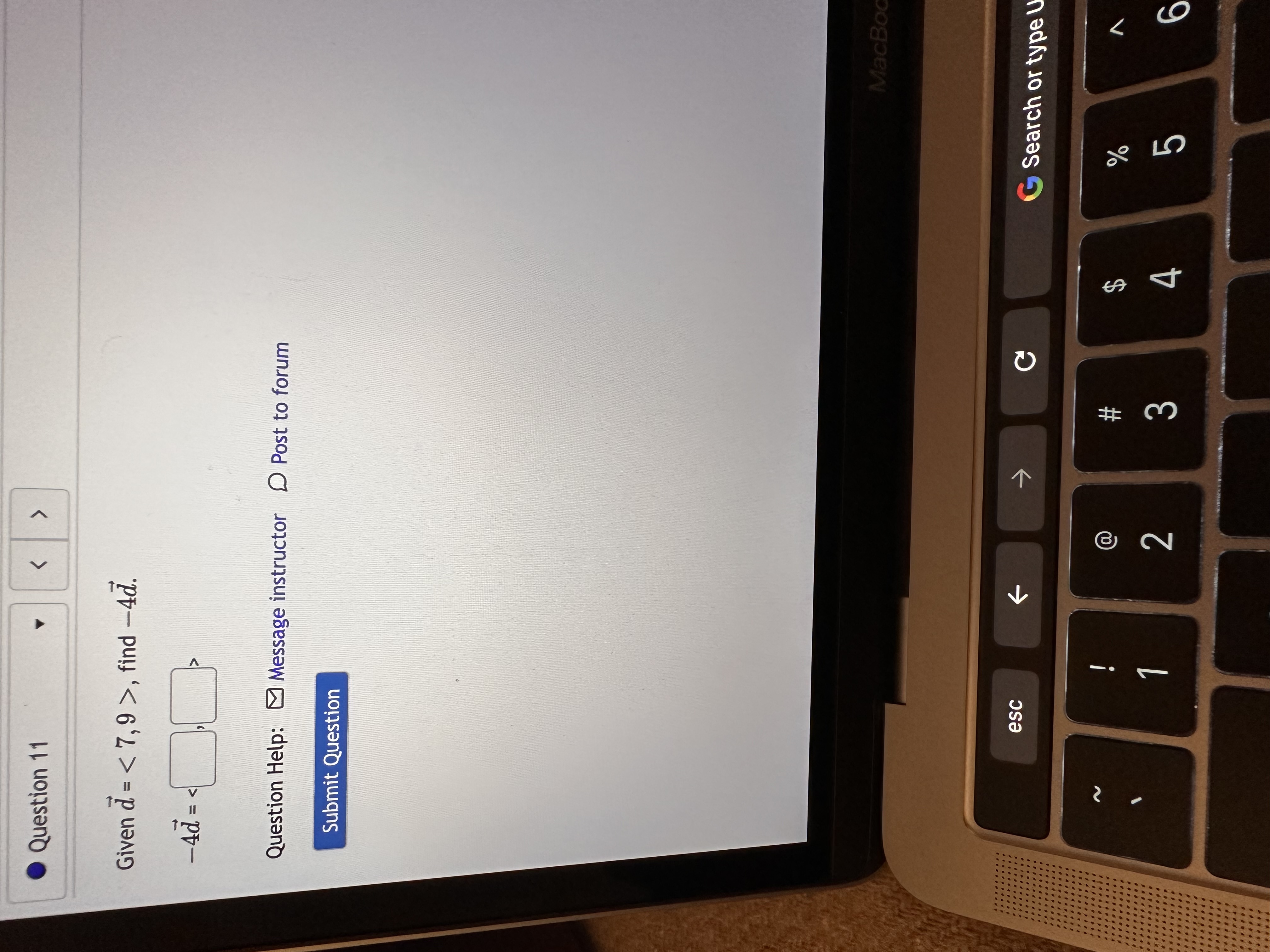 D Post to forum Submit Question MacBoc esc C G Search or