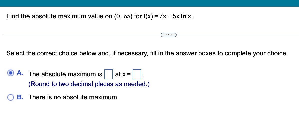 necessary, ll in the answer boxes to complete your choice. @3 A-
