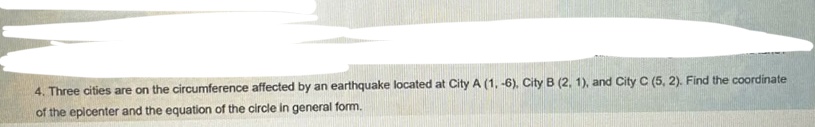 of paper i will give upvote 4. Three cities are on the