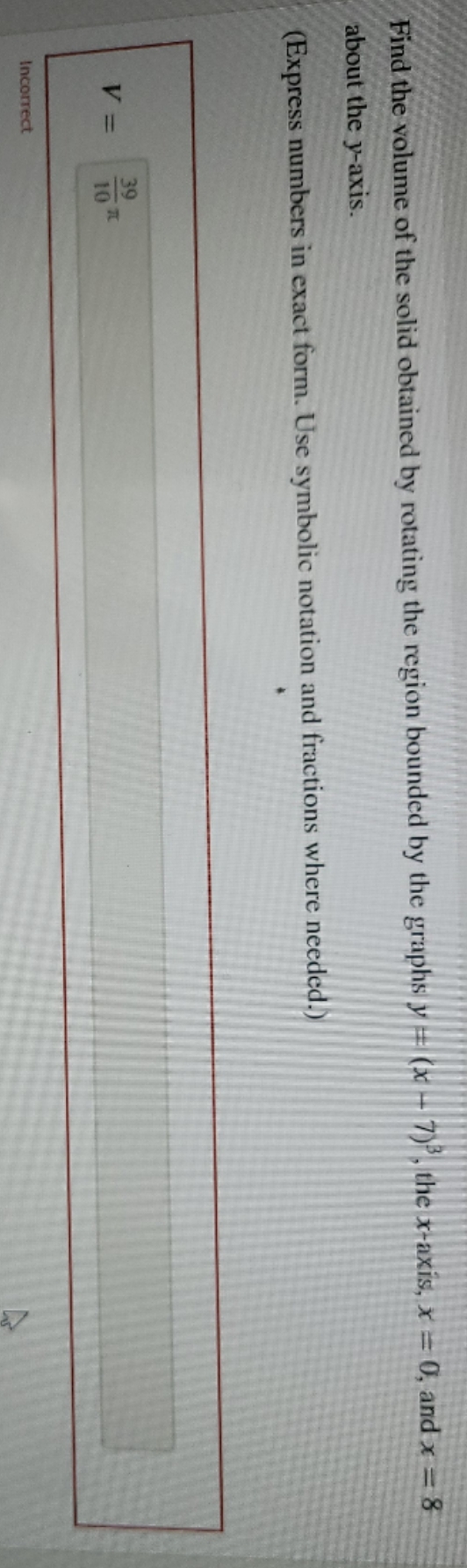 please correct me and explain why I was wrong. Thank you.