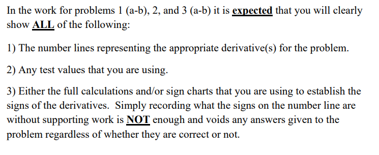 Any test values that you are using. 3) Either the full calculations