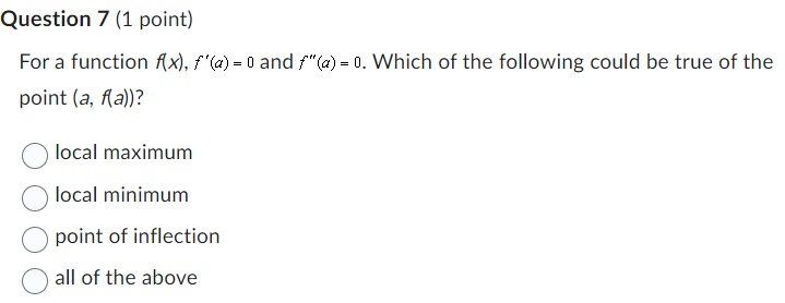 and For) = n_ Which of the following could be true of