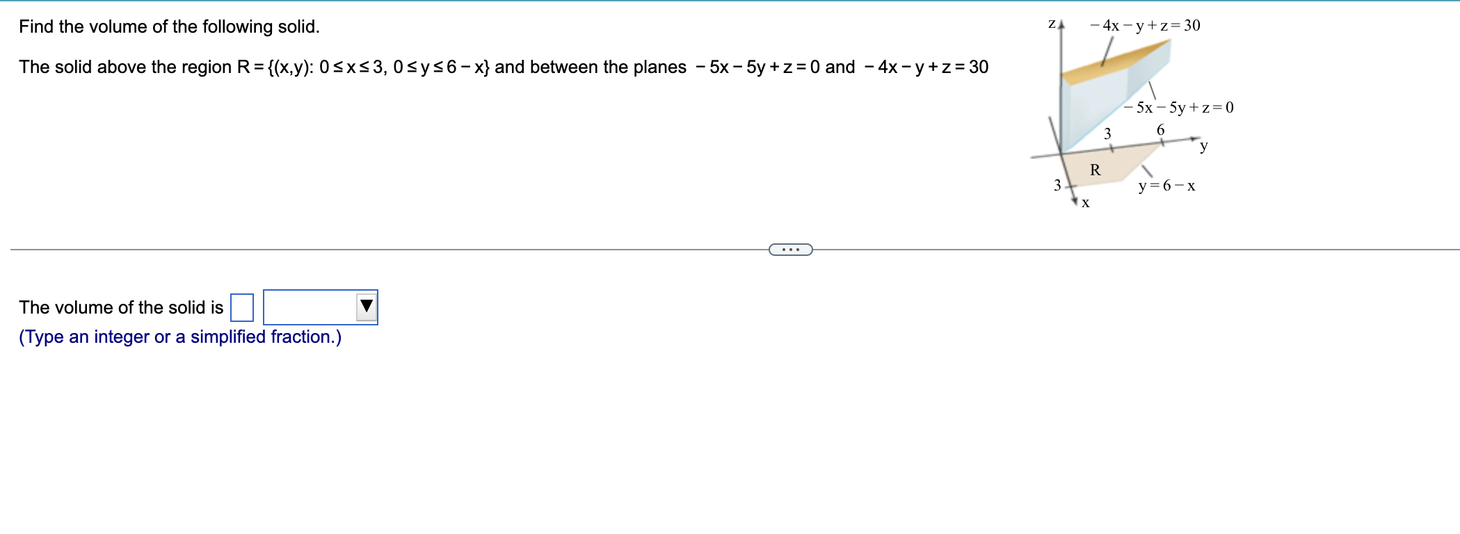 your answer.) RReverse the order of integration in the following integral. 7