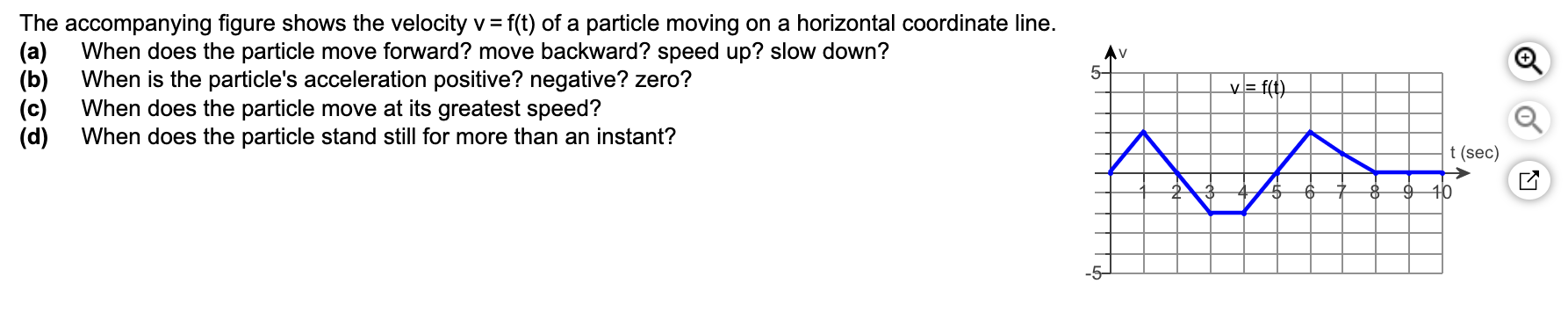 given time interval. b. Find the body's speed and acceleration at the