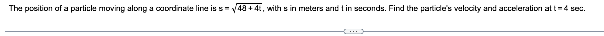 b. Find the body's speed each time the acceleration is zero. 0.