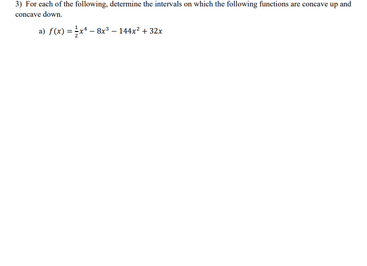 it is expected that you will clearly show ALL of the following: