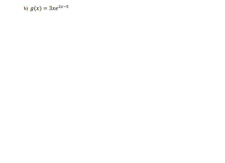 1) The number lines representing the appropriate derivative(s) for the problem. 2)