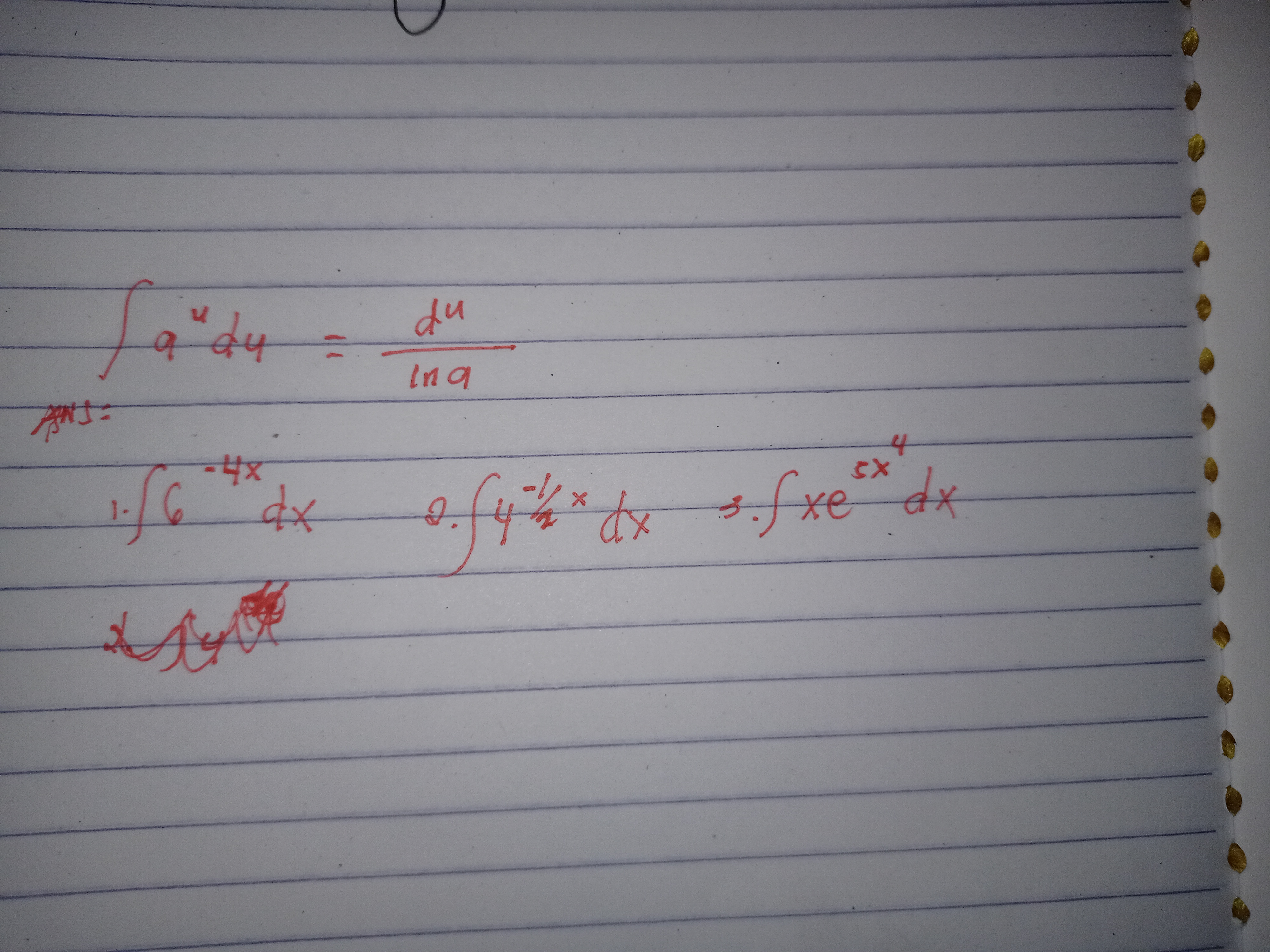 fa" dy du . 4X 1. / 6 2. fy# *