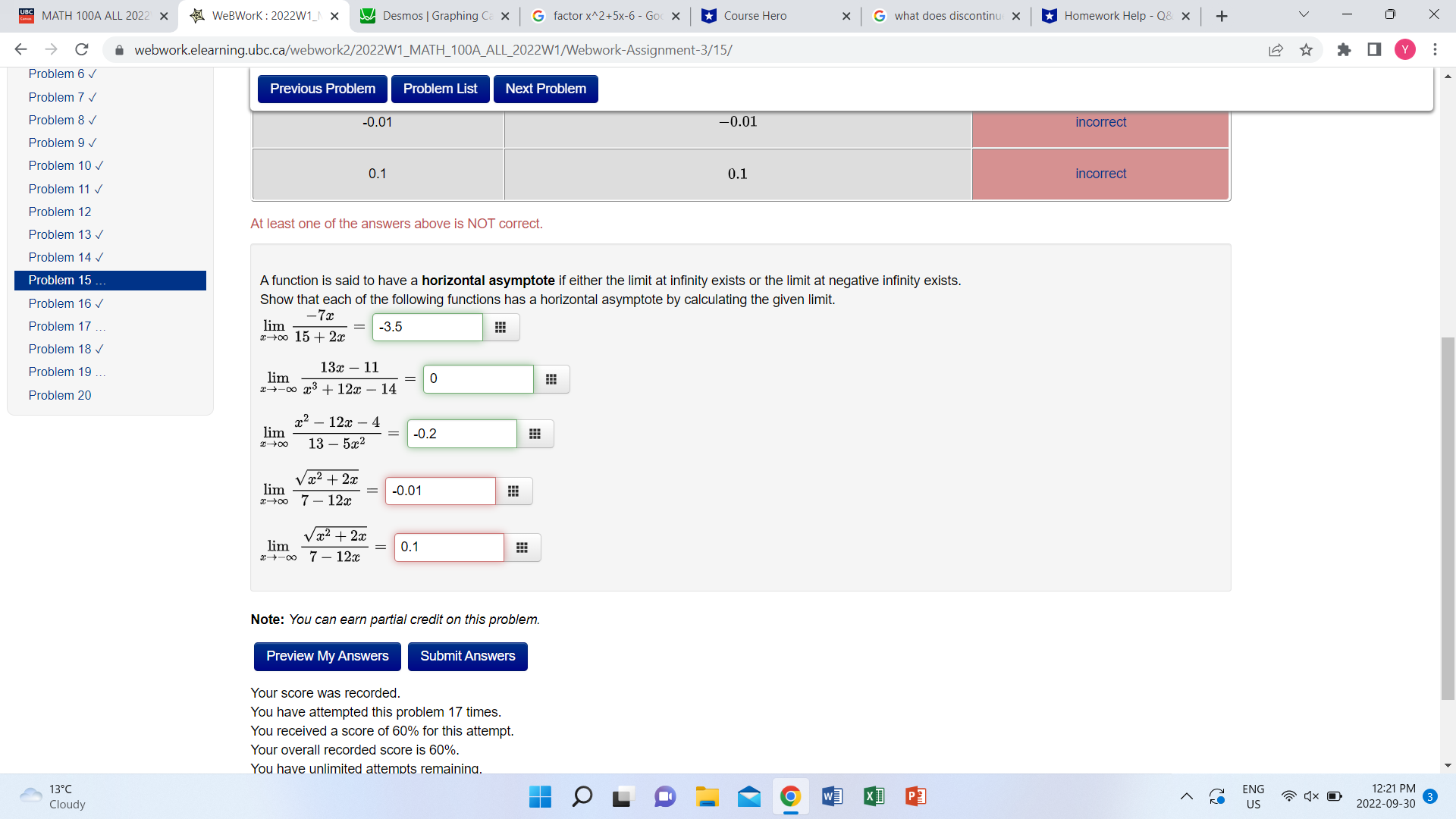 Desmos | Graphing Ce X G factor x^2+5x-6 - Go( X Course