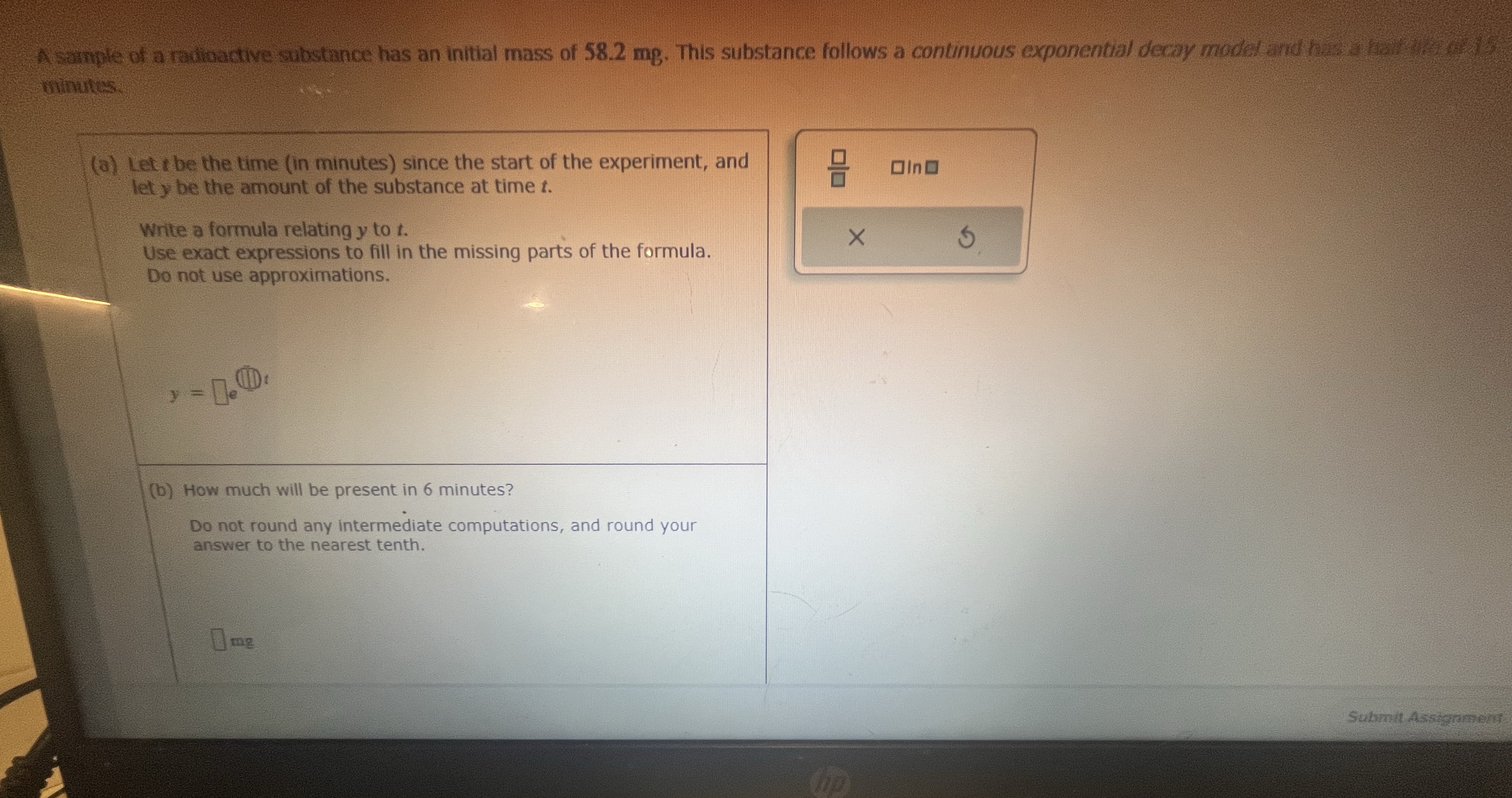 Helli i need with part a and b A sample of