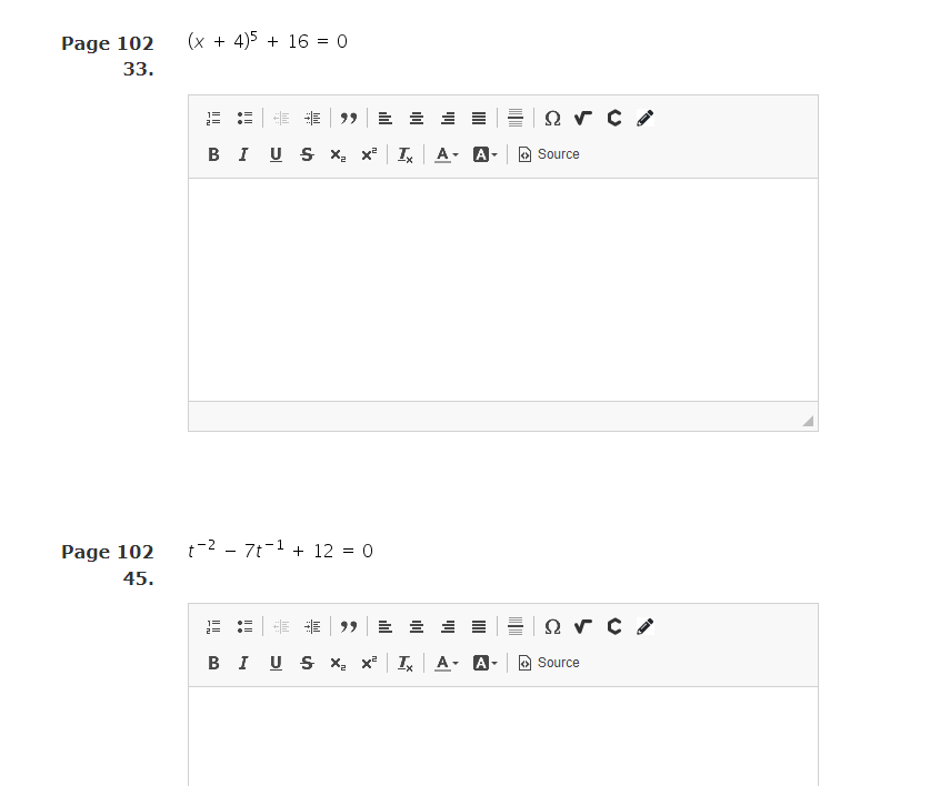 15. In Exercises 15-58, find all real solutions of each equation. For