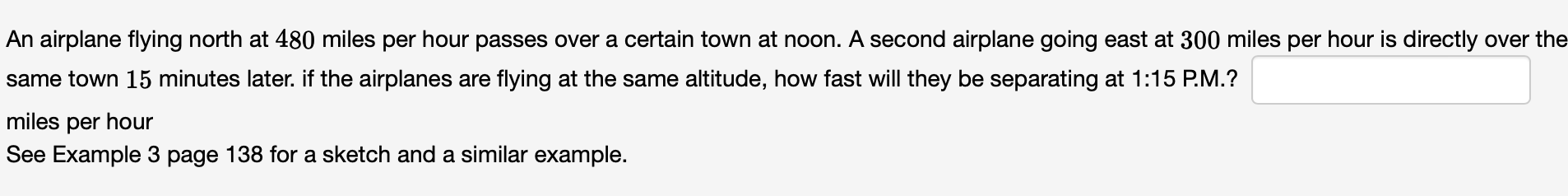 up at a rate of 6 feet per second, how fast is