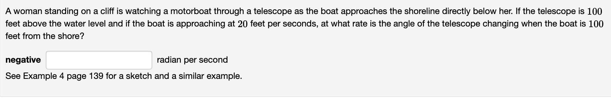 the distance from the observer to the balloon increasing when the balloon