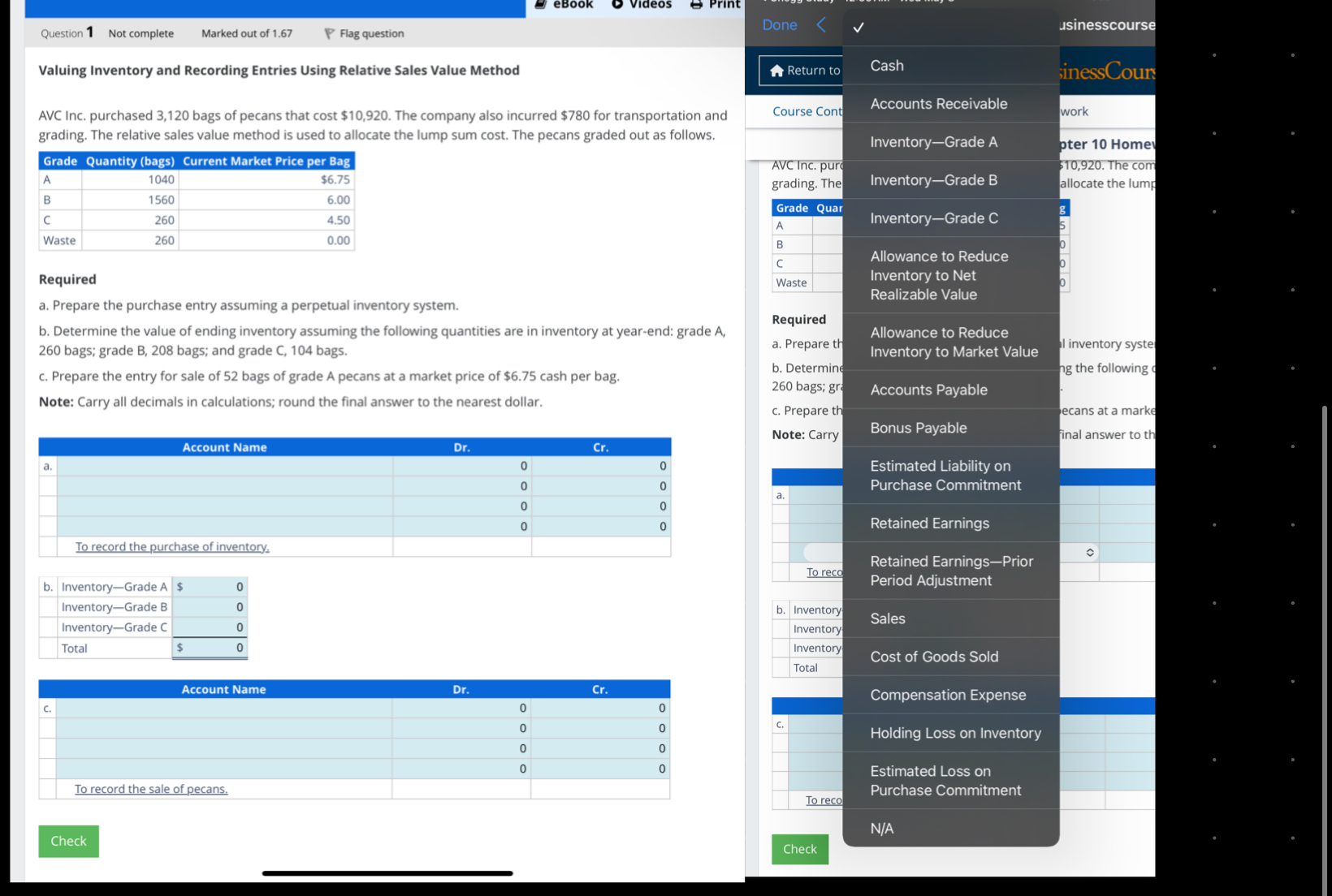  Urgent pleae help with all parts. expert solution was incorrect all