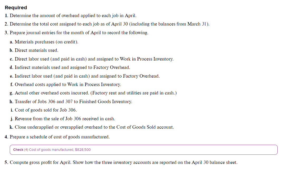 of goods manufactured P1 Marco Company shows the following costs for three