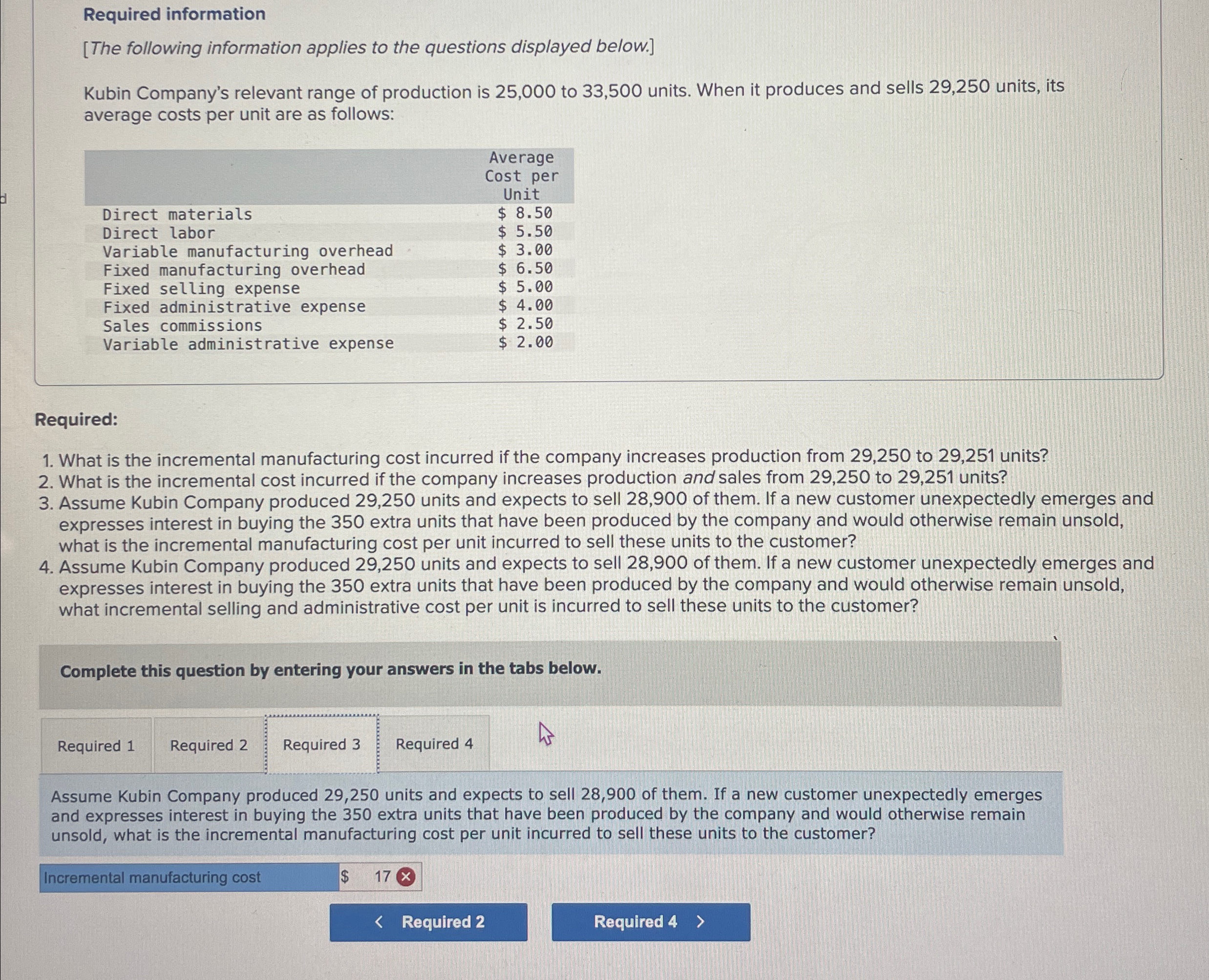 THANK YOU! Required information [The following information applies to the questions displayed
